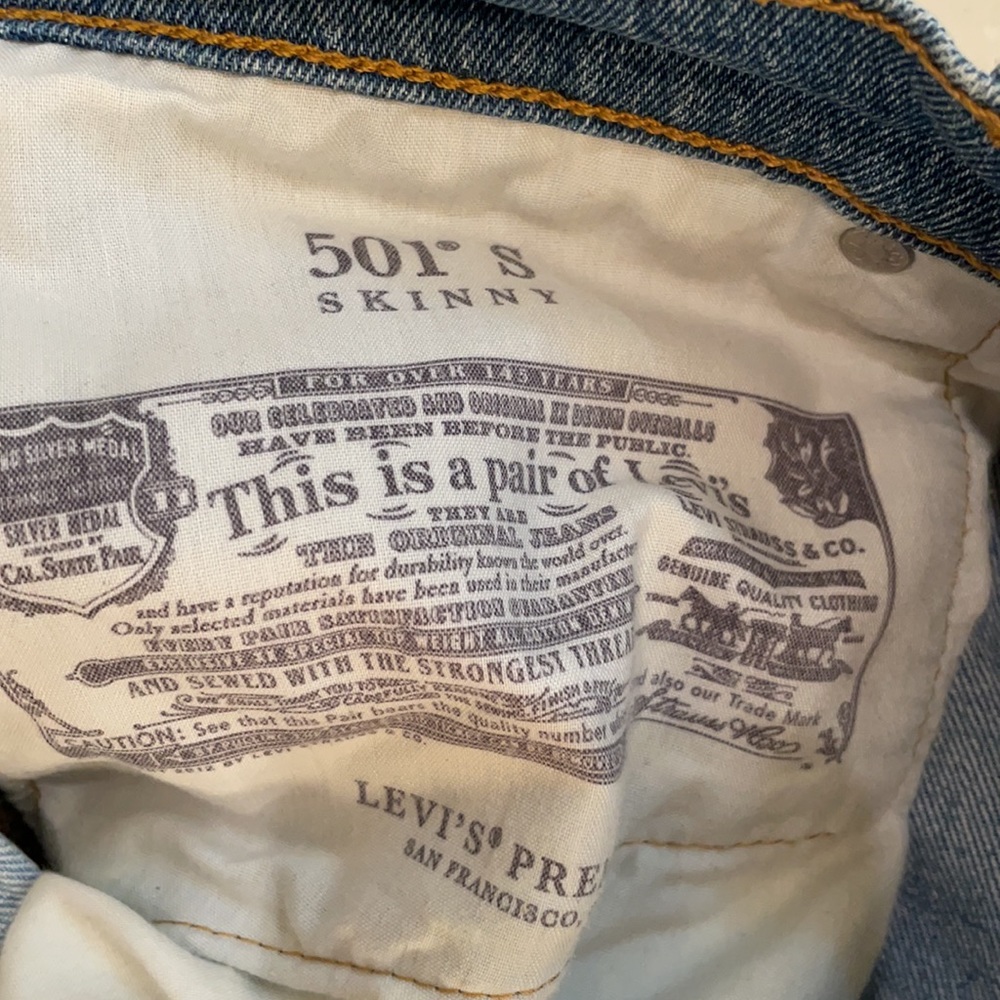 Levi Patch Jeans - image 2